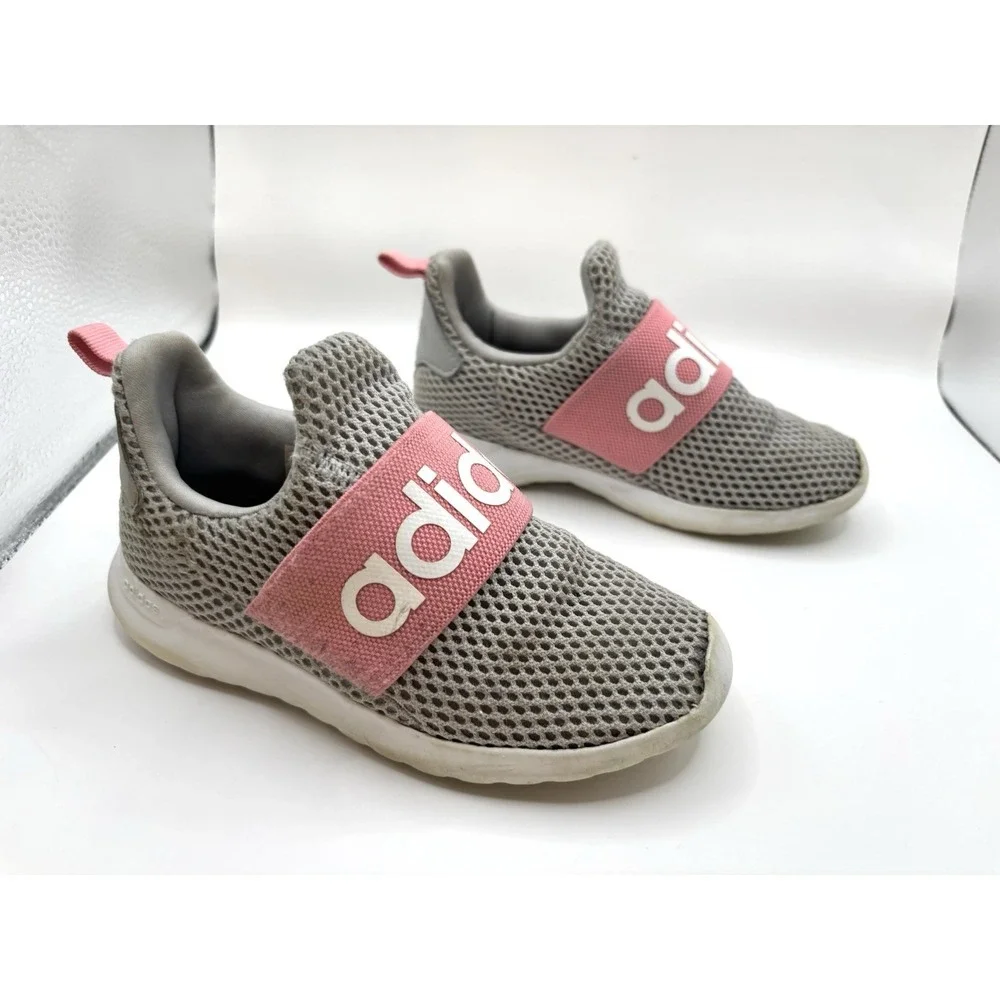 Adidas‎ unisex child Lite Racer Adapt4.0 Running Shoe 10 LittleKid Grey/GreyPop